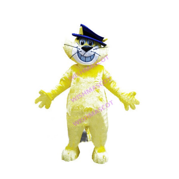 Gentleman Cat Mascot Costume Barring Teeth