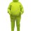 Strange-looking Green Alien Mascot Costume