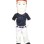 Boss With Handsome Hairstyle Mascot Costume