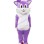 Regular Purple Cat Mascot Costume