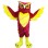 Flying Rufous Owl Mascot Costume