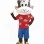 Leisurely Monkey In Flower Shirt Mascot Costume