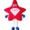 Dazzling Diamond Star Mascot Costume