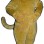 Intimidated Cowardly Tiger Mascot Costume