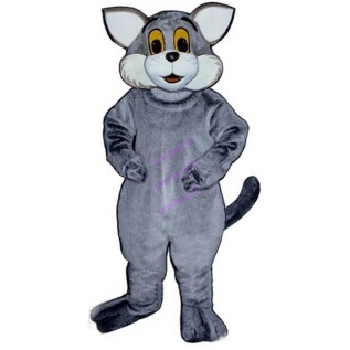 Adorable Well-behaved Cat Mascot Costume