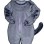 Adorable Well-behaved Cat Mascot Costume