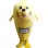 Lovable Yellow Sea Lion Mascot Costume