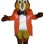 Mr Squirrel In Orange Suit Mascot Costume