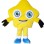 Yellow Cartoon Star Mascot Costume For Party