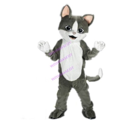 Coquettish Cute Cat Mascot Costume