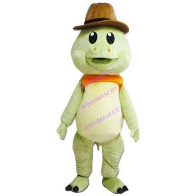 Imagining Light Green Dragon Mascot Costume