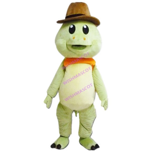 Imagining Light Green Dragon Mascot Costume