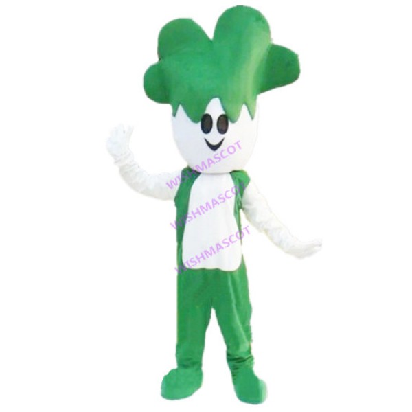 Emerald Green Cabbage Mascot Costume