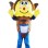 Ice Cream Mascot Costume For Cold Drink Shop