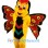 Butterfly Mascot Costume