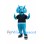 ‌Blue Triceratops Mascot Costume