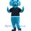 ‌Blue Triceratops Mascot Costume