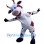 ‌Milk Cow Mascot Costume