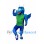 Muscle ‌Blue Dragon Mascot Costume