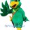 Pirate Parrot Mascot Costume