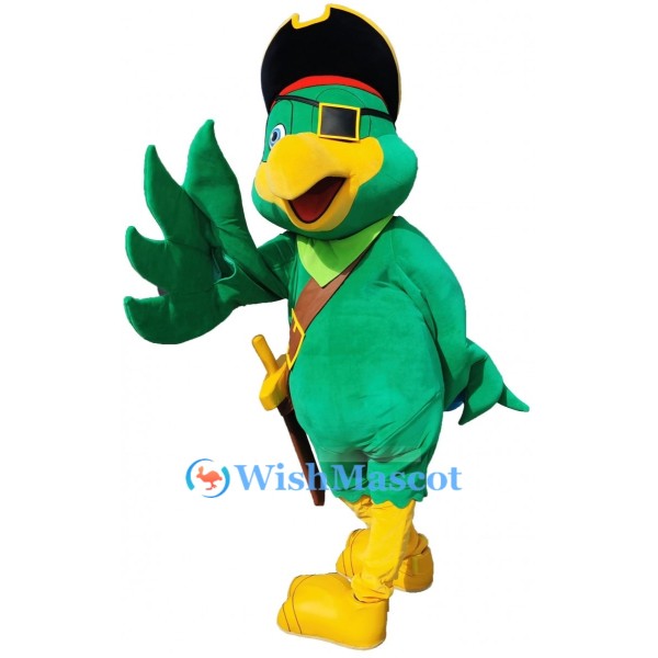 Pirate Parrot Mascot Costume