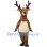 Festive Deer Mascot Costume