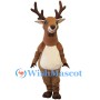 Festive Deer Mascot Costume