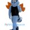 Vibrant Blue Bee Mascot Costume