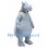 Cute Hippo Mascot Costume