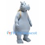 Cute Hippo Mascot Costume