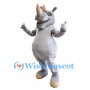 Grey Rhinoceros Mascot Costume