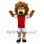 Energetic Lion Mascot Costume