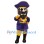 Purple Pirate Mascot Costume