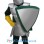 Silver-Armored Knight Mascot Costume