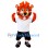 Energetic Lion Mascot Costume