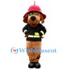 ‌Fireman Dog Mascot Costume