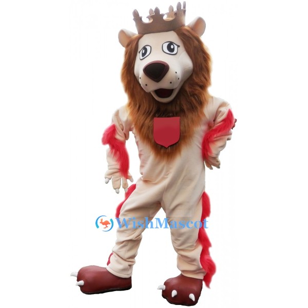 Regal Lion Mascot Costume