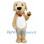 Cuddly Plush Dog Mascot Costume