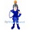 Blue Knight Mascot‌ Costume