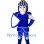 Blue Knight Mascot‌ Costume
