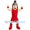 Red Roman Warrior Mascot Costume