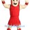 Red Roman Warrior Mascot Costume