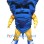 Blue Tornado Mascot Costume