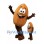 Almond Mascot Costume