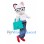 Business Cat Mascot Costume