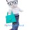 Business Cat Mascot Costume