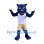 Blue Panther Mascot Costume