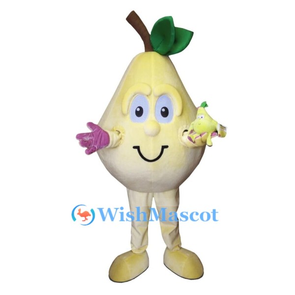 ‌Cute Pear Mascot Costume