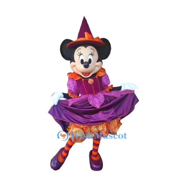 Minnie Halloween Mascot Costume