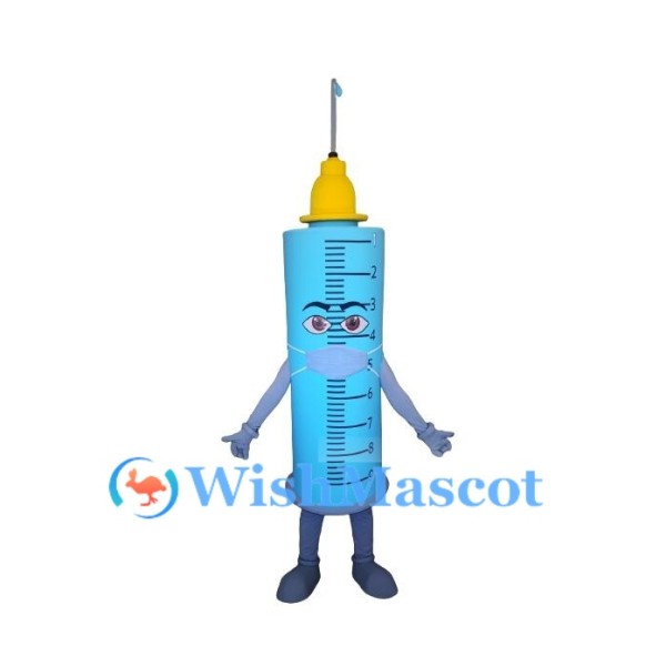 ‌Syringe Mascot Costume